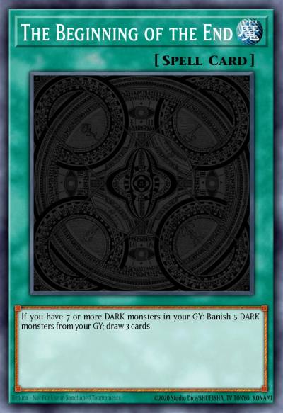 The Beginning of the End Super Rare DESO-EN053 Destiny Soldiers Yugioh card