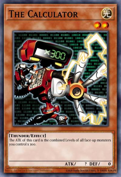 The Calculator Common YS15-ENY11 2-Player Starter Deck Yuya & Declan Yugioh card
