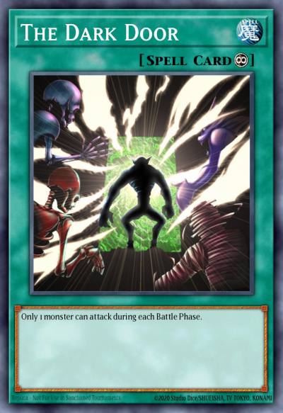 The Dark Door Common DB2-EN026 Dark Beginning 2 Yugioh card