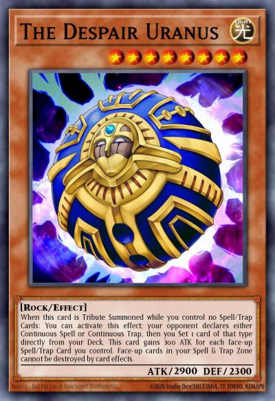 The Despair Uranus Common DLCS-EN105 Dragons of Legend The Complete Series Yugioh card