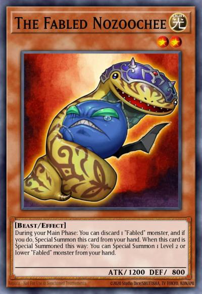 The Fabled Nozoochee Duel Terminal Normal Parallel Rare DT04-EN020 Duel Terminal 4 Yugioh card