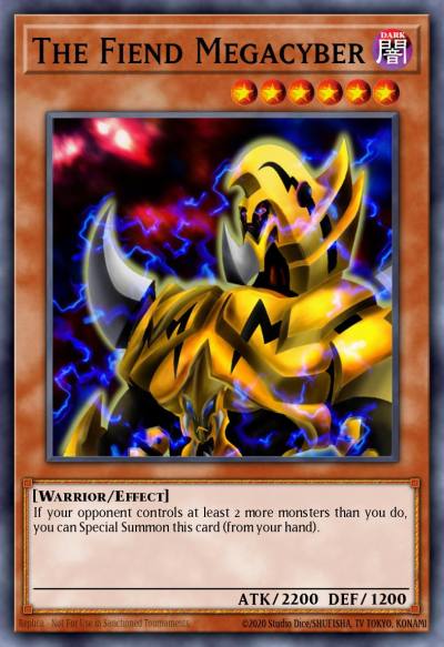 The Fiend Megacyber Mosaic Rare BP02-EN009 Battle Pack 2 War of the Giants Yugioh card