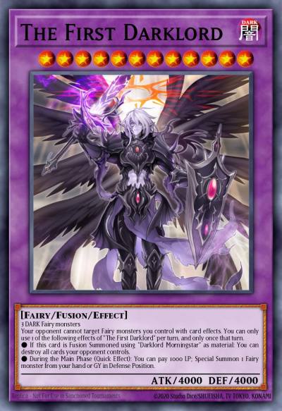 The First Darklord Super Rare ROTD-EN040 Rise of the Duelist Yugioh card