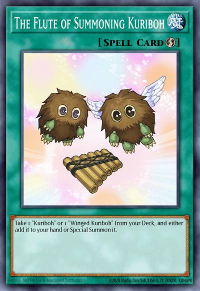 The Flute of Summoning Kuriboh Duel Terminal Normal Parallel Rare DT04-EN046 Duel Terminal 4 Yugioh card