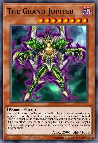 The Grand Jupiter Common DLCS-EN104 Dragons of Legend The Complete Series Yugioh card