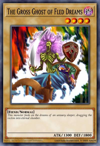 The Gross Ghost of Fled Dreams Common DB1-EN247 Dark Beginning 1 Yugioh card