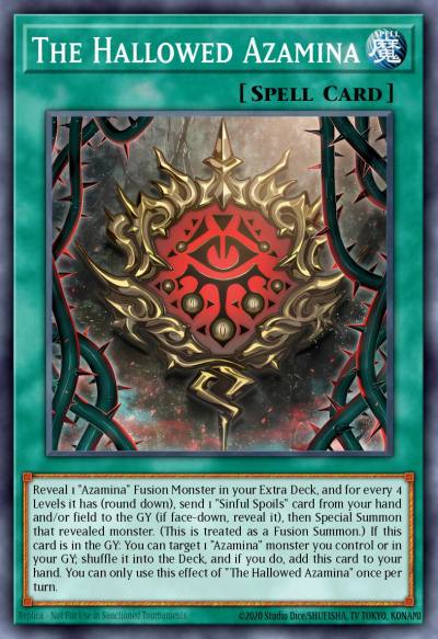 The Hallowed Azamina Prismatic Secret Rare MP25-EN112 2025 Mega-Pack Tin Yugioh card