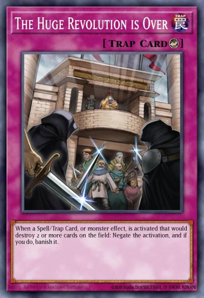 The Huge Revolution is Over Common SR03-EN038 Machine Reactor Structure Deck Yugioh card