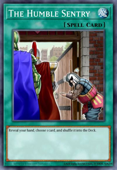 The Humble Sentry Short Print ABYR-EN065 Abyss Rising Yugioh card