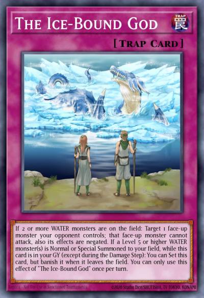 The Ice-Bound God Ultra Rare BROL-EN052 Brothers of Legend Yugioh card