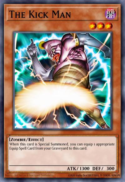 The Kick Man Common AST-012 Ancient Sanctuary Yugioh card