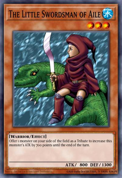 The Little Swordsman of Aile Common MRD-085 Metal Raiders Yugioh card