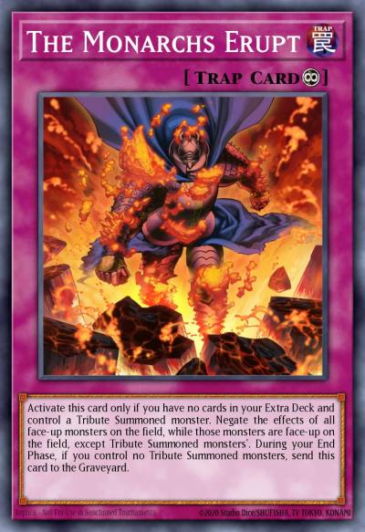 The Monarchs Erupt Super Rare MP15-EN044 2015 Mega-Tin Mega Pack Yugioh card