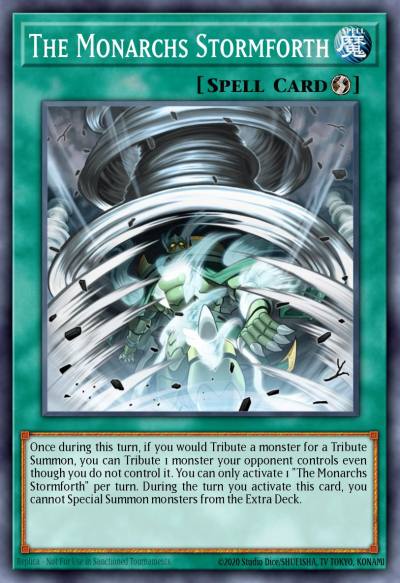 The Monarchs Stormforth Common MP15-EN109 2015 Mega-Tin Mega Pack Yugioh card