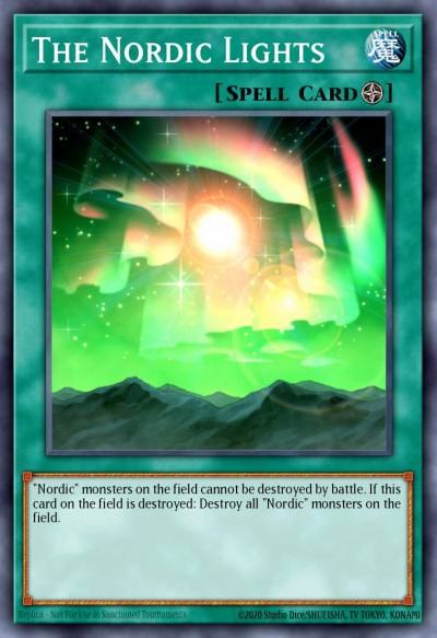The Nordic Lights Common LC5D-EN195 Legendary Collection 5Ds Mega Pack Yugioh card