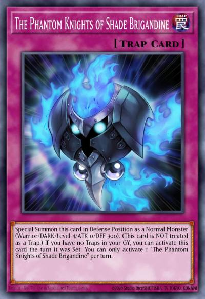 The Phantom Knights of Shade Brigandine Common LEHD-ENC25 Legendary Hero Decks Yugioh card