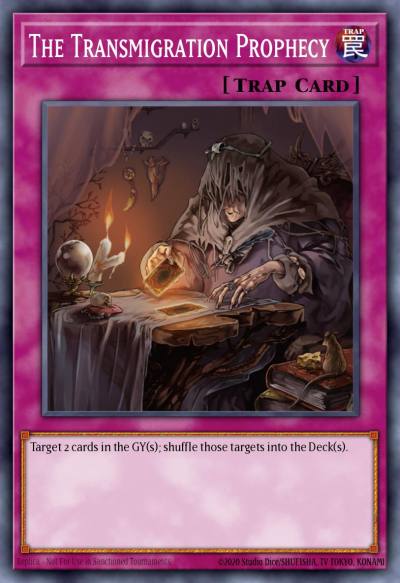 The Transmigration Prophecy Common SDGU-EN037 Gates of the Underworld Structure Deck Yugioh card