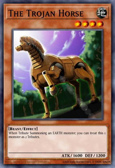 The Trojan Horse Common DR3-EN029 Dark Revelation Volume 3 Yugioh card