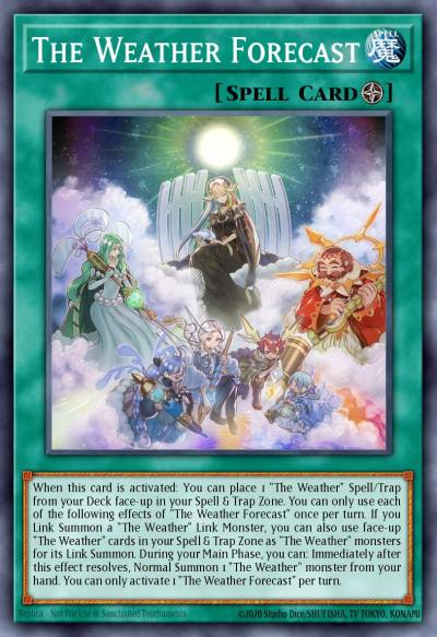 The Weather Forecast Common MP23-EN099 25th Anniversary Tin Dueling Heroes Mega Pack Yugioh card