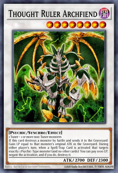 Thought Ruler Archfiend Ultra Rare BROL-EN070 Brothers of Legend Yugioh card