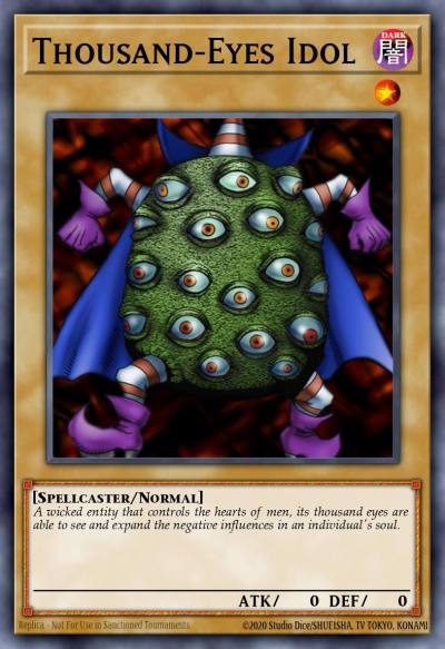 Thousand-Eyes Idol Common DB1-EN194 Dark Beginning 1 Yugioh card