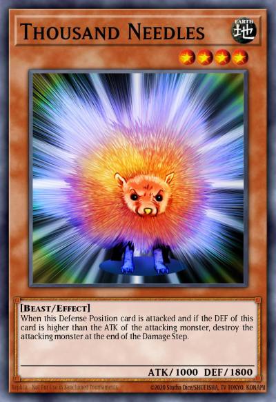 Thousand Needles Common DCR-028 Dark Crisis Yugioh card