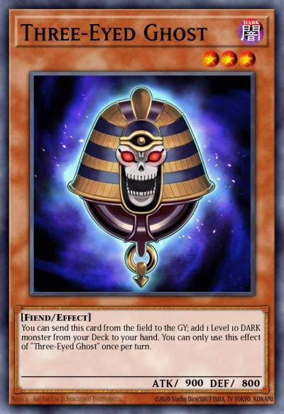 Three-Eyed Ghost Common MP25-EN338 2025 Mega-Pack Tin Yugioh card
