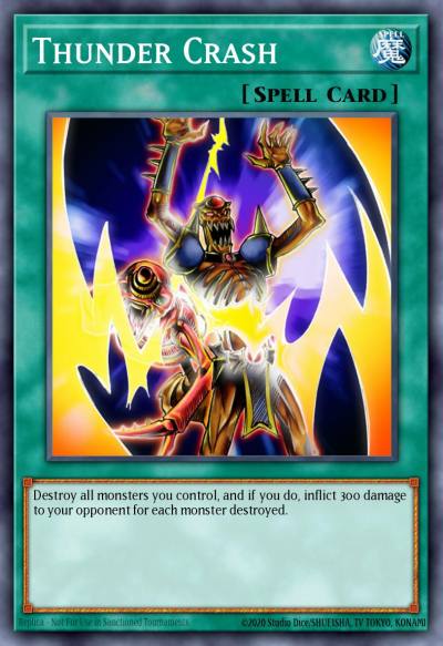 Thunder Crash Common AP06-EN024 Astral Pack Six Yugioh card