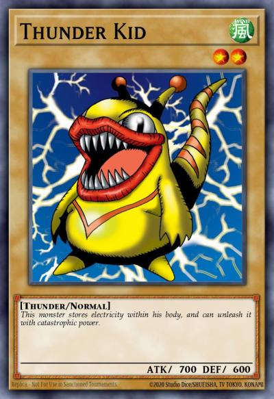 Thunder Kid Common CP01-EN012 Champion Pack Game One Yugioh card