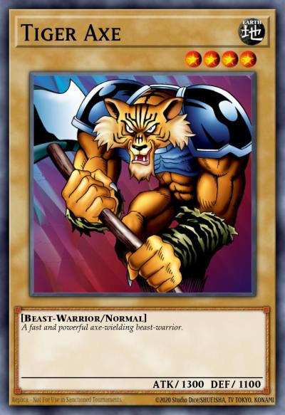 Tiger Axe Common DB2-EN091 Dark Beginning 2 Yugioh card