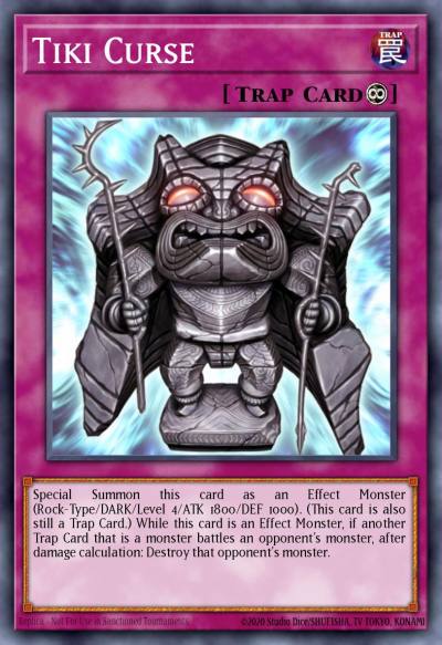 Tiki Curse Common BP02-EN209 Battle Pack 2 War of the Giants Yugioh card