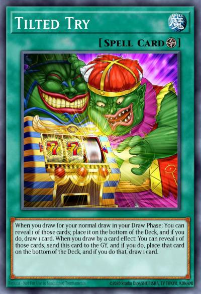 Tilted Try Common BLVO-EN066 Blazing Vortex Yugioh card