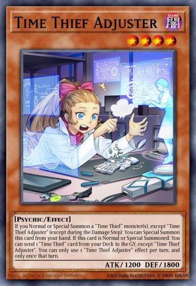 Time Thief Adjuster Ultra Rare GFTP-EN012 Ghosts From the Past Yugioh card