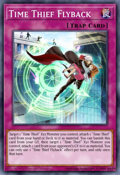 Time Thief Flyback Common MP20-EN042 2020 Tin of Lost Memories Mega Pack Yugioh card