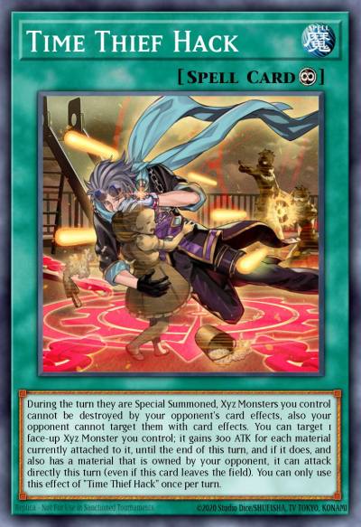 Time Thief Hack Common MP20-EN041 2020 Tin of Lost Memories Mega Pack Yugioh card