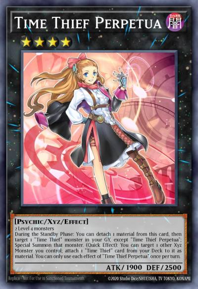 Time Thief Perpetua Ultra Rare GFTP-EN065 Ghosts From the Past Yugioh card