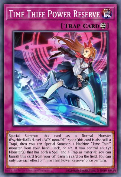 Time Thief Power Reserve Ultra Rare MP23-EN282 25th Anniversary Tin Dueling Heroes Mega Pack Yugioh card