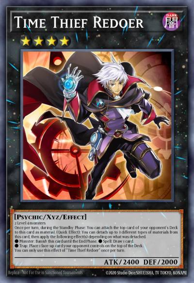 Time Thief Redoer Prismatic Secret Rare MP20-EN040 2020 Tin of Lost Memories Mega Pack Yugioh card