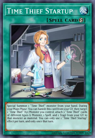 Time Thief Startup Ultra Rare GFTP-EN067 Ghosts From the Past Yugioh card