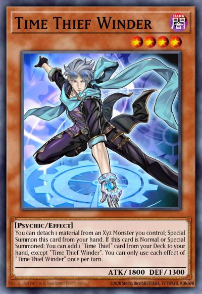 Time Thief Winder Super Rare MP20-EN037 2020 Tin of Lost Memories Mega Pack Yugioh card