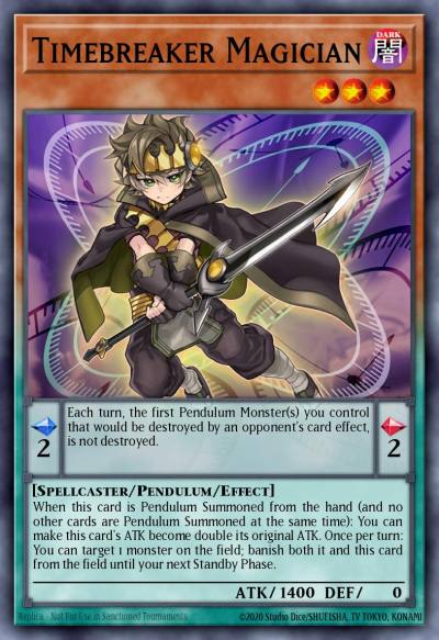 Timebreaker Magician Rare MP16-EN174 2016 Mega-Tin Mega Pack Yugioh card