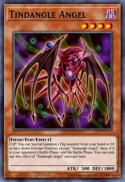 Tindangle Angel Common EXFO-EN009 Extreme Force Yugioh card