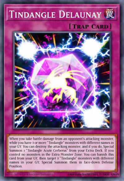Tindangle Delaunay Common EXFO-EN069 Extreme Force Yugioh card