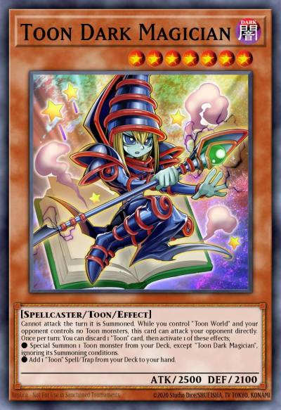 Toon Dark Magician Super Rare MP17-EN083 2017 Mega-Tin Mega Pack Yugioh card