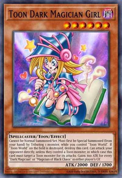 Toon Dark Magician Girl Ultra Rare DUPO-EN041 Duel Power Yugioh card