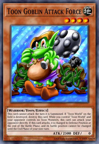 Toon Goblin Attack Force Common DB2-EN117 Dark Beginning 2 Yugioh card