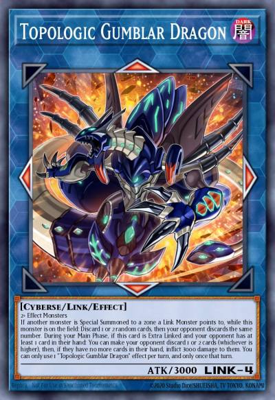 Topologic Gumblar Dragon Secret Rare BLRR-EN043 Battles of Legend Relentless Revenge Yugioh card