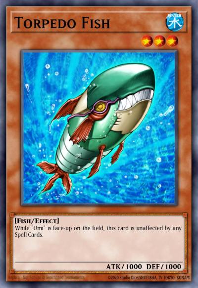 Torpedo Fish Common DR2-EN083 Dark Revelation Volume 2 Yugioh card