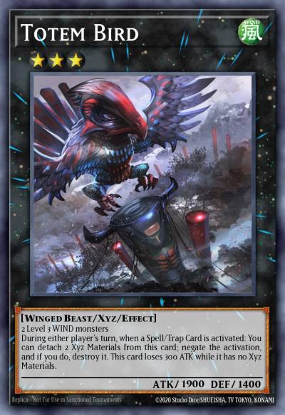 Totem Bird Secret Rare MP14-EN056 2014 Mega-Tin Mega Pack Yugioh card
