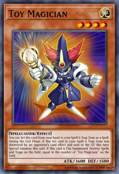 Toy Magician Secret Rare TDGS-EN099 The Duelist Genesis Yugioh card